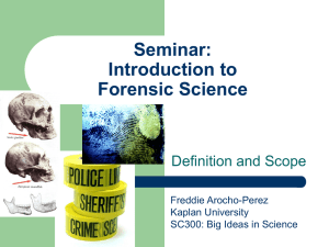 Forensic Science