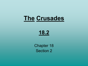The Crusades - rcschools.net