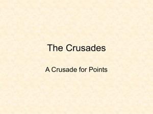 The Crusades ppt Predictions for students