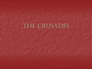 The Crusades - Kenston Local Schools