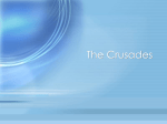 The Crusades - estesworldhistory