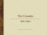 The Crusades 1095-1204
