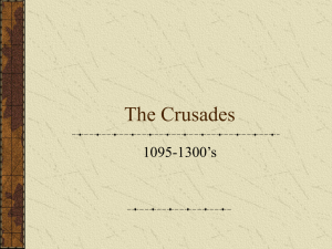 The Crusades 1095-1204