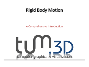 Rigid Body Motion Presentation as PPTX
