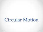 Circular Motion