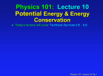 Potential energy