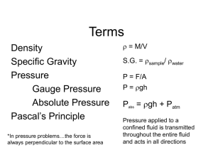 Fluid Terms