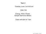 Potential Energy - McMaster Physics and Astronomy