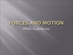 SPH3U Forces-and-Motion-Exam