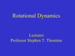 Lecture 21.Roational..