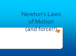 Newtons laws ppt