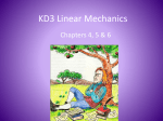 KD3 Linear Mechanics