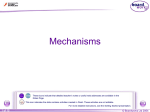 Mechanisms - DOWNEND SCHOOL