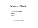 Science of Motion