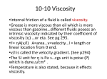 10-10 Viscosity
