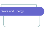 Work and Energy - The Lesson Locker