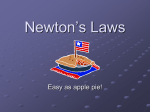 Newton`s Laws