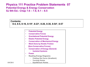 Physics 111 Practice Problems