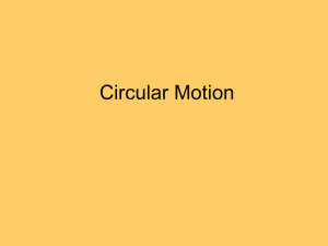 Circular Motion