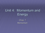 Chap. 7 Momentum  - Coal City Unit District #1