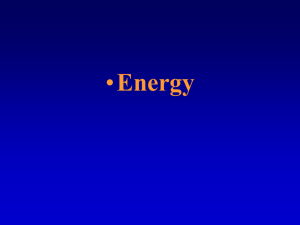 Chapter 4 - "Energy"