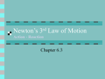 Newton`s 3rd Law