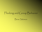 Flocking and Group Behavior
