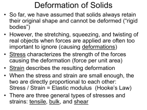 Solids and Fluids