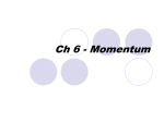 Ch 6 - Momentum