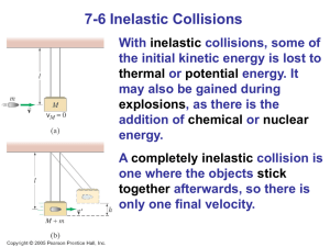 7-8 Center of Mass In