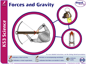 Forces and Gravity (Part 1)