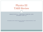 Midway High School Science TAKS Review