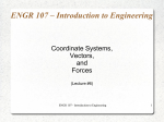 ENGR 107 – Introduction to Engineering