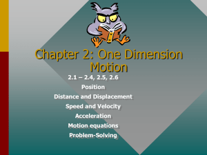 Ch 2.1 and 2.2 PPT Chap 2.1 and 2.2