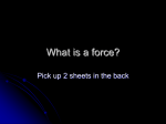 What is a Force? (PowerPoint)