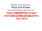 IGCSE-43-Work & Power Presentation