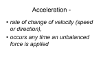 Acceleration -
