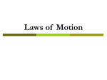 Laws of Motion - SCHOOLinSITES