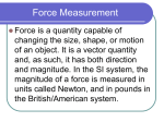 Force Measurement