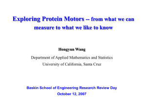 Hongyun Wang - Research Review Day