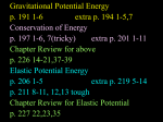 potential energy