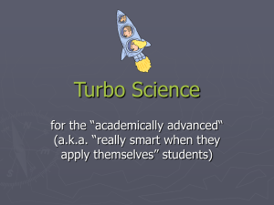 Turbo Science