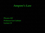 Ampere`s law