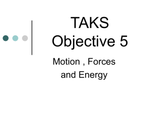 Science TAKS Objective 5