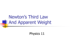 Newton`s Third Law - HRSBSTAFF Home Page