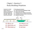 Chapter 1, Question 2: Rock(-Breathing) Propulsion