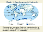 Chapter 11: Sustaining Aquatic Biodiversity