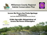 Leave No Trace - Williamson County