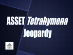 ASSET Jeopardy - Cornell University