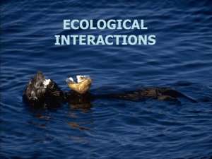 Ecological Interactions - Westhampton Beach Elementary School